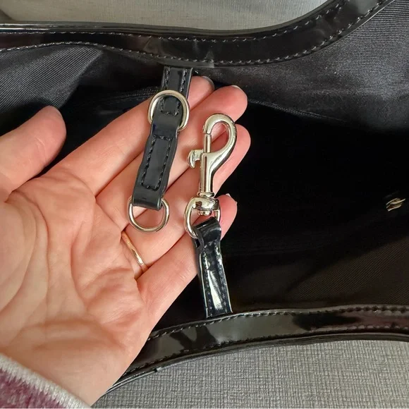 NWT Coach Vintage Signature Black and Gray Tote Bag - Picture 14 of 14